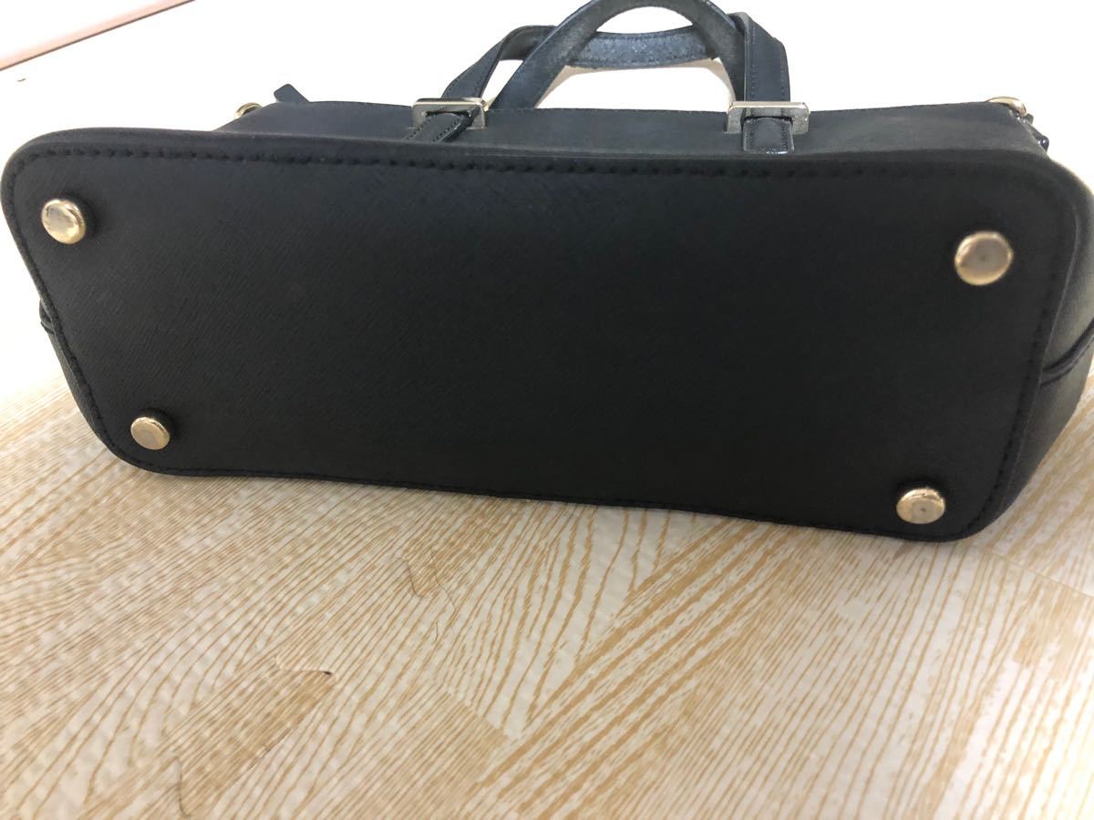 ケイトスペード kate spade 2way ショルダーバッグ トートバッグ　ハンドバッグ　ブラック　黒　鞄　カバン　手さげ　