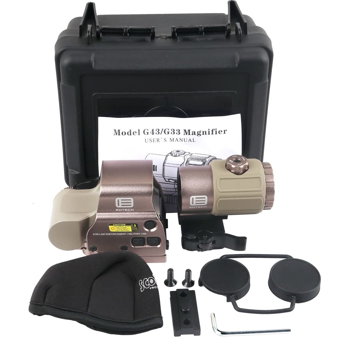 EO EXPS3 & G43タイプ レプリカセット ドットサイト ホロサイト マグニ