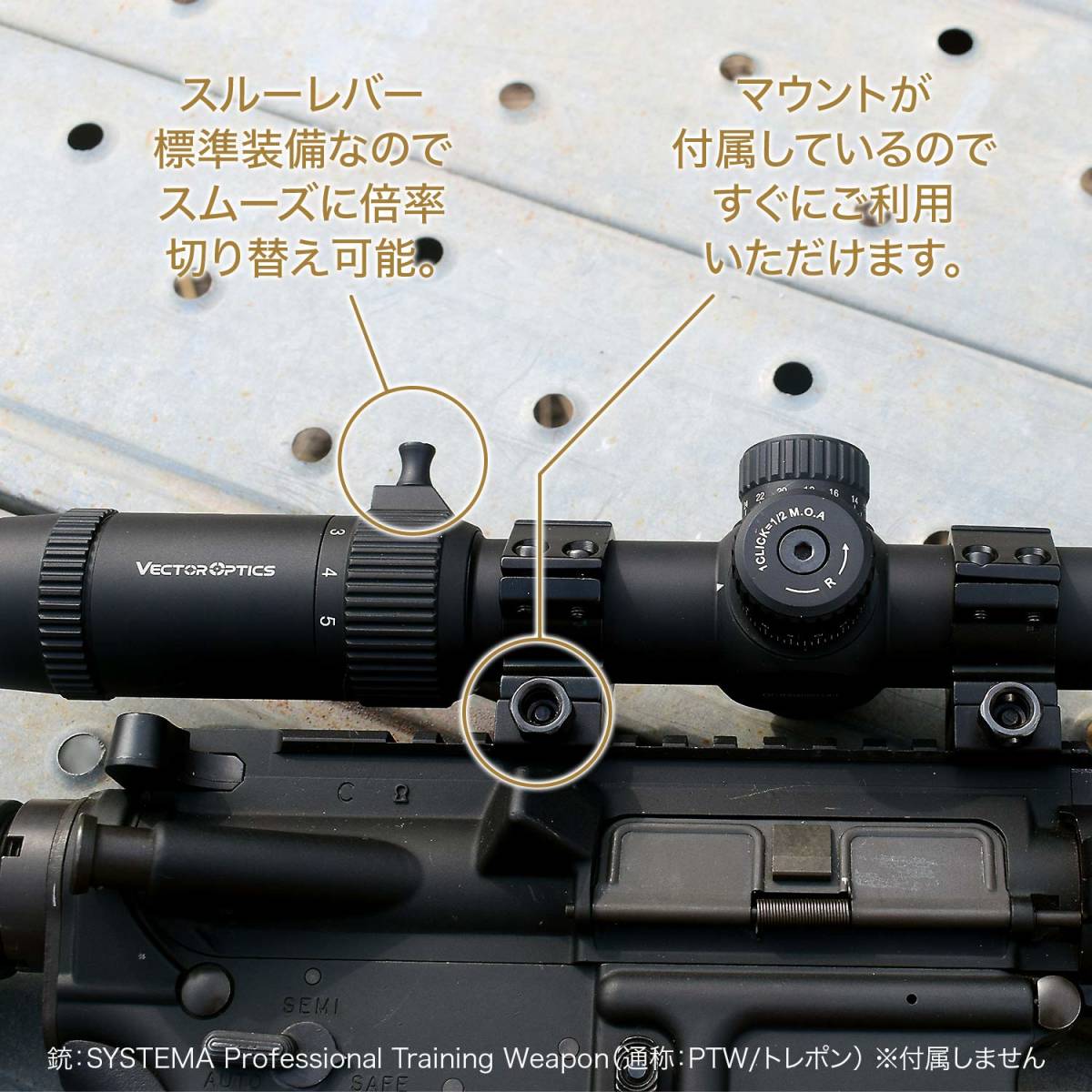 FORESTER 1-5x24 GenII VECTOR OPTICS スコープ - 通販