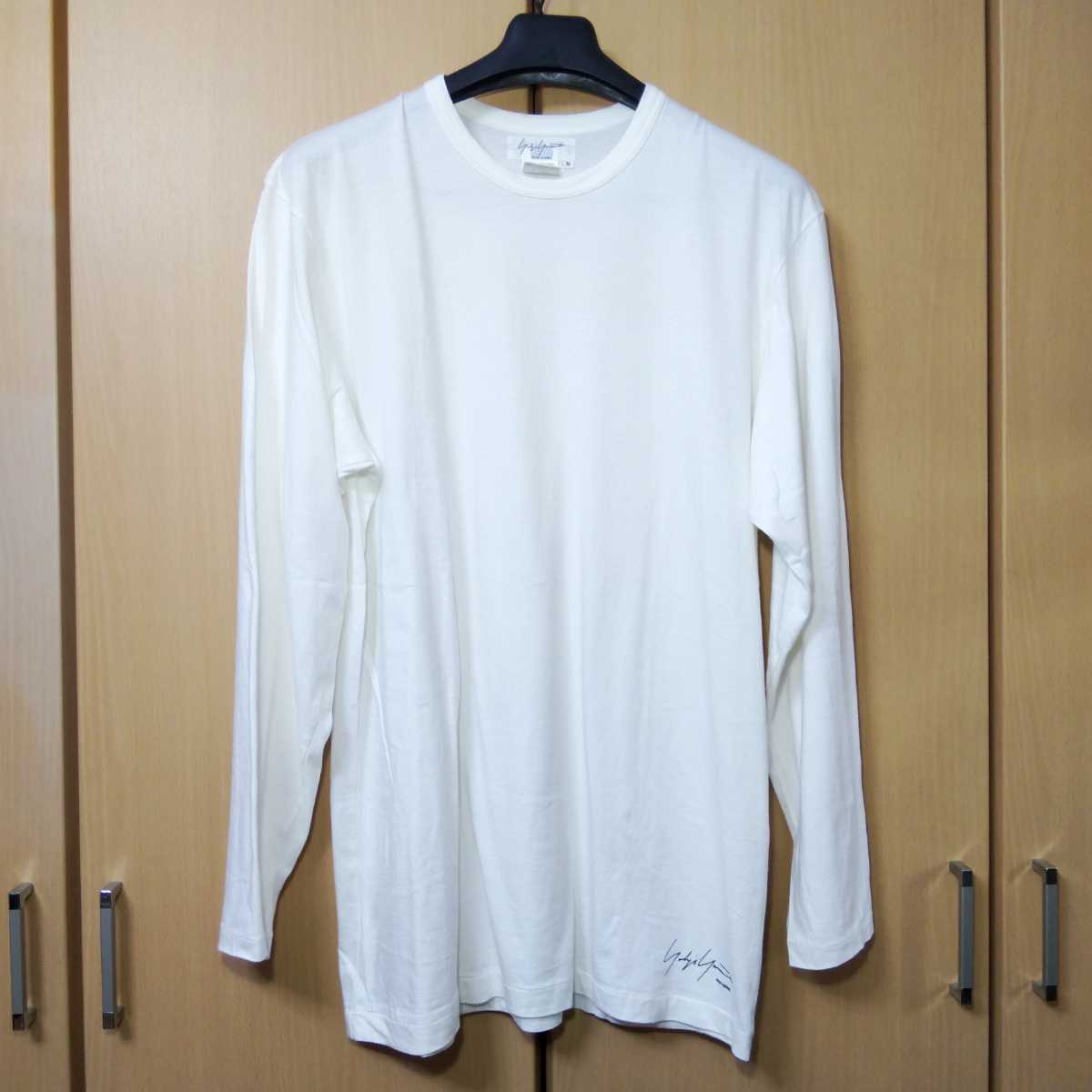 送料無料 Yohji Yamamoto POUR HOMME 長袖 ロングスリーブ Tシャツ ロンT カットソー ロゴプリント ビッグシルエット  オーバーサイズ M の商品詳細 | 日本のオークション・ショッピングサイトの代理入札・購入 | FROM JAPAN