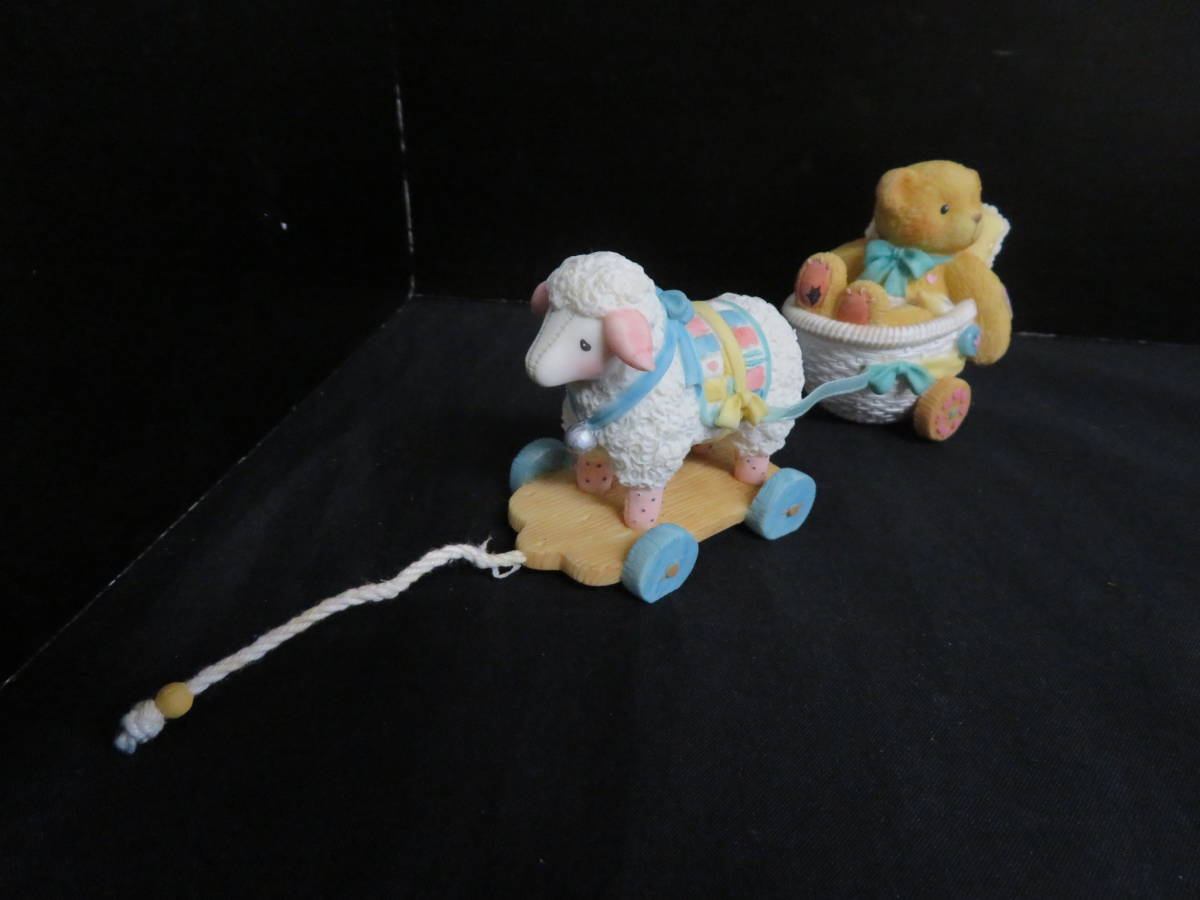 R519 【新品・デッドストック】 Cherished Teddies チェリッシュ・テディエネスコ 陶器人形 302686_画像3