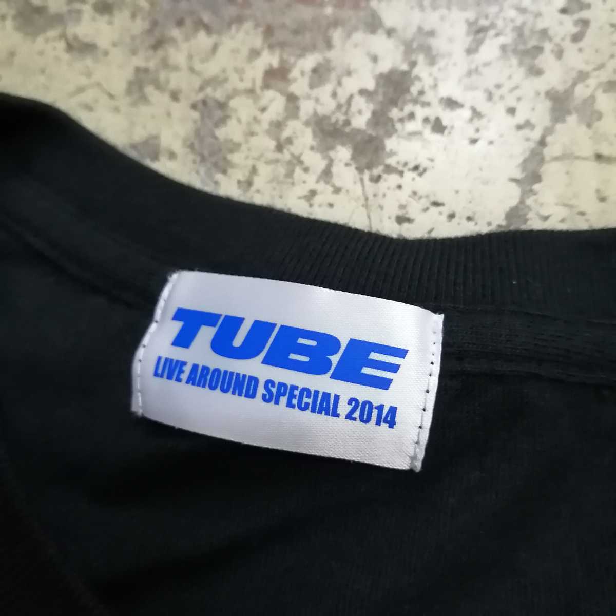 TUBE камера live around special2014 timetravel29 короткий рукав футболка чёрный .f1