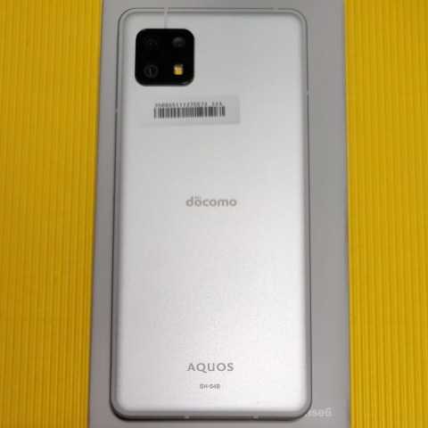 新品同様 AQUOS sense6 SH-54B シルバー simロック解除済み www