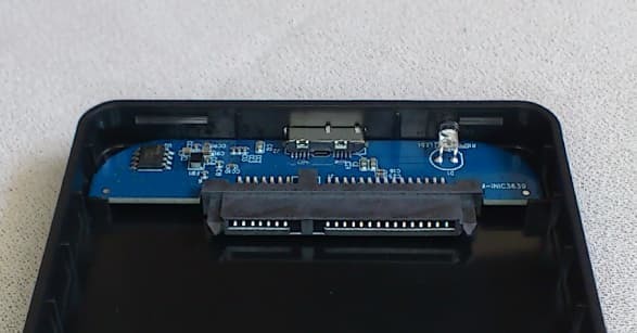 HDD外付けケース　黒　2.5インチ用　USB3.0　SATA　プラグアンドプレイ　2個セット