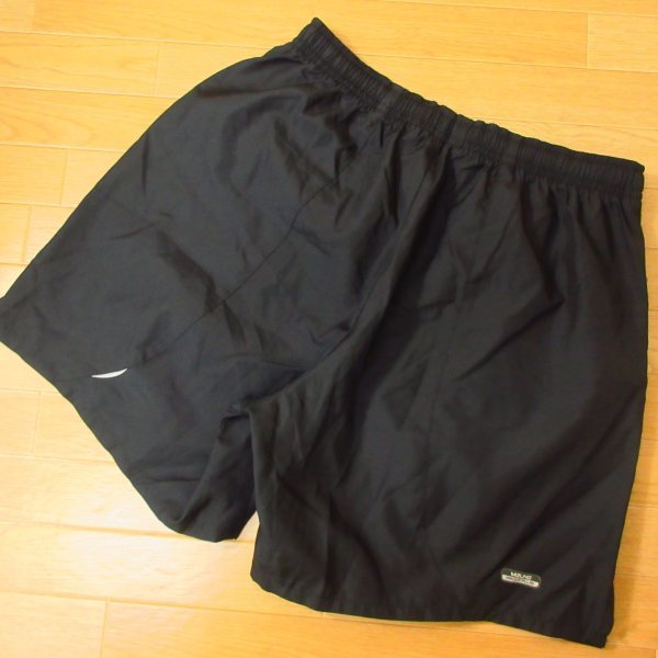 ◎良品！S 上下セット！MIZUNO ミズノ◆セットアップ 半袖Tシャツ&ハーフ/ショートパンツ◆メンズ 黒◆B79789_画像5