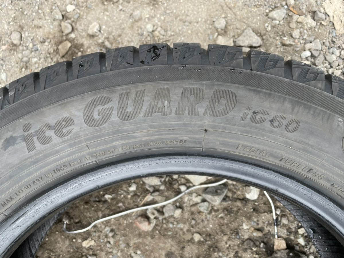 ★【送料無料】★バリ溝 165/65R14 YOKOHAMA ice GUARD iG60(2017年)★ ハスラー エブリィ ウェイク キャスト等★4本セット_画像5