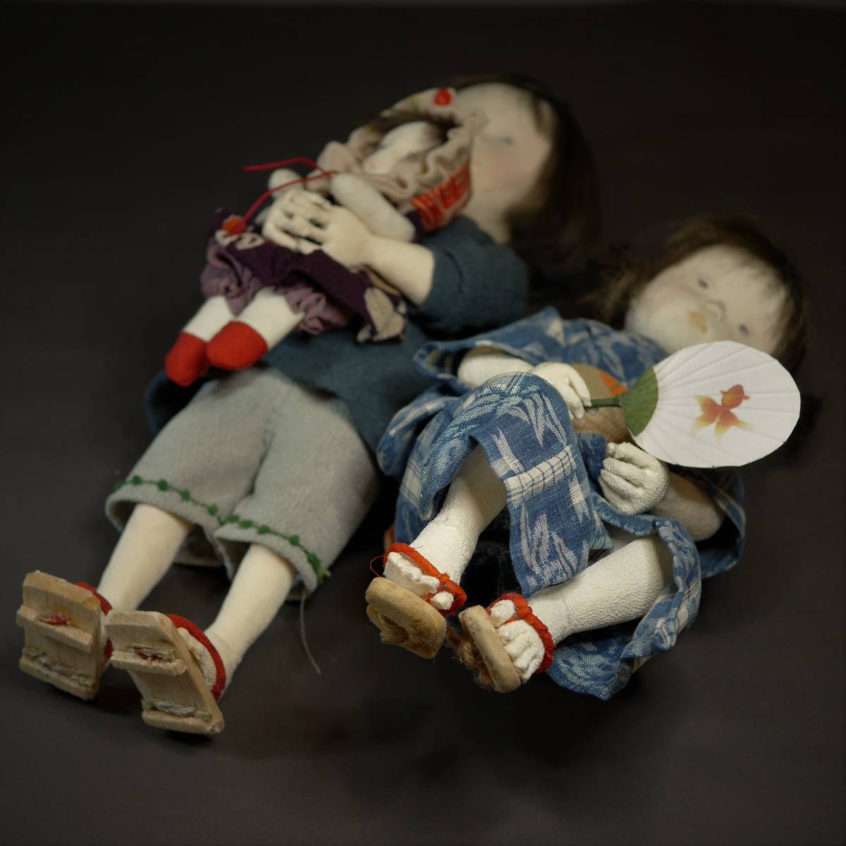 Yahoo!オークション - 美品 【 人形作家 松原輝代子 】創作人形 Yahoo!オークション - 美品 【 人形作家 松原輝代子 】創作人形