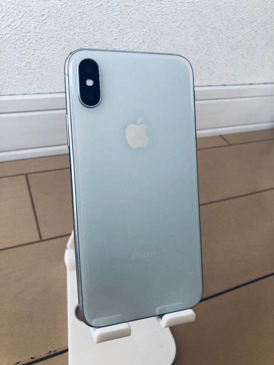 ホットセール 【ジャンク】iPhone X シルバー256GB コンピュータ/IT