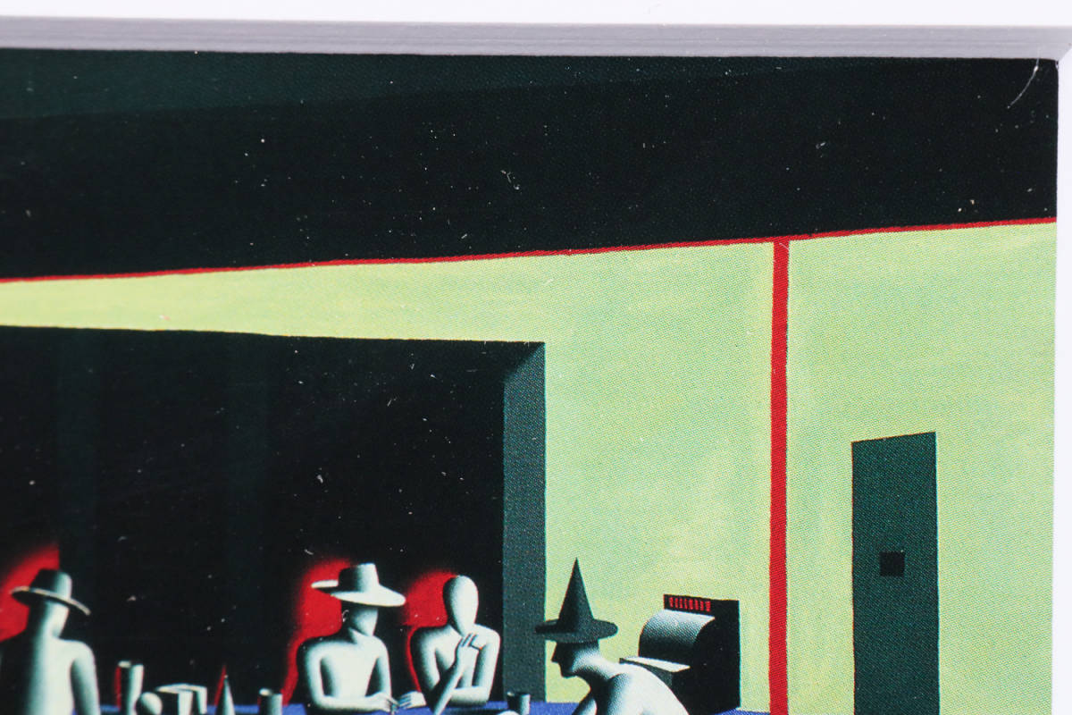 マーク・コスタビ Mark Kostabi 油彩 12号-