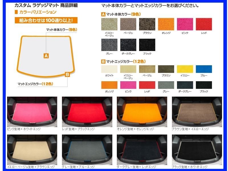 クラッツィオ カスタム ラゲッジマット タウンボックス DS17W ESB6033X601_画像2