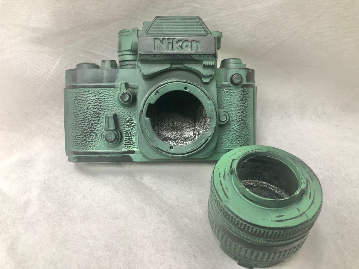 NIKON F2 フォトミック カメラ型 貯金箱 置物 オブジェ NIKON F2 フォトミック カメラ型 貯金箱 置物 オブジェ