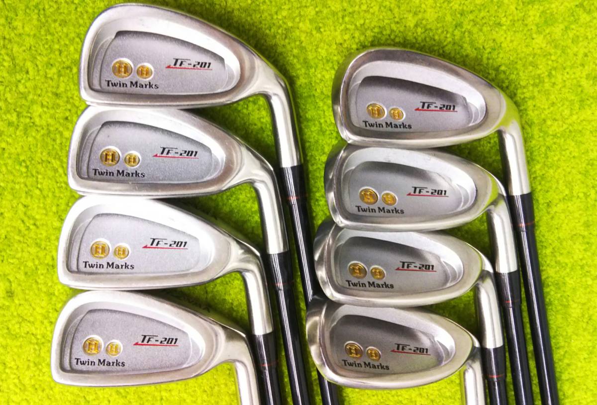 アイアンセット/HONMA GOLF/Twin Marks TF-201/SK-500/フレックスR