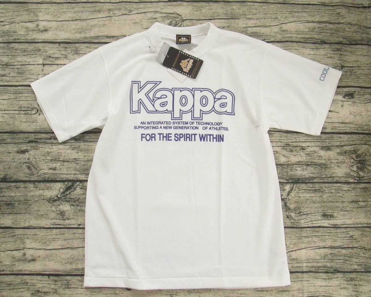 送料210円可★新品タグ付き★フェニックス Kappa カッパ★ビックロゴ メンズ 半袖Tシャツ 吸汗 速乾 COOL＆DRY 日本製 ポリエステル★sizeM_画像1