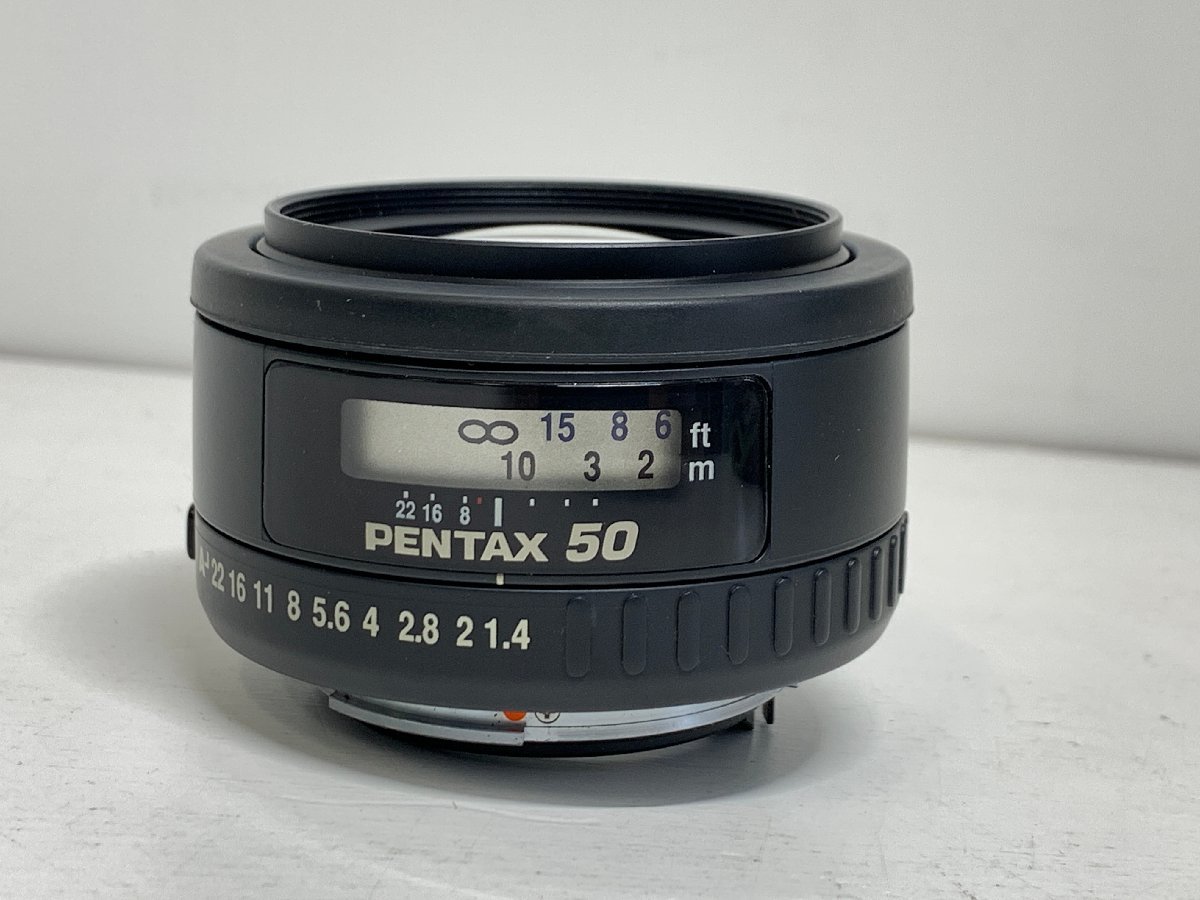 smc PENTAX-FA 50mm F1.4< operation verification ending >CLOSE-UP LENS S25 49mm attaching Pentax AF single burnt point standard lens K mount connection . lens *
