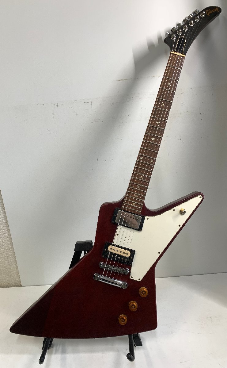 【ジャンク】Gibson エレキギター Explorer エクスプローラー DIMARZIO DP155 ギブソン ディマジオ ◆_画像2