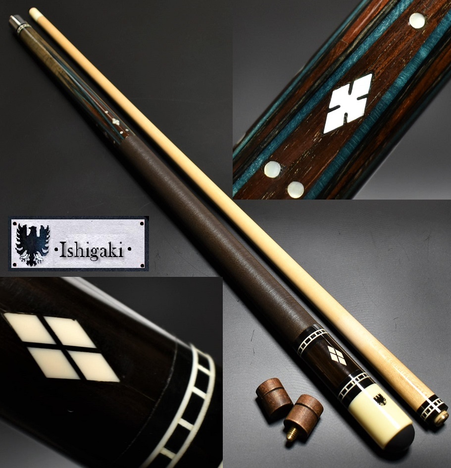 Yahoo!オークション - Ishigaki custom cues 1980~石垣 子持ち8 Yahoo!オークション - Ishigaki custom cues 1980~石垣 子持ち8