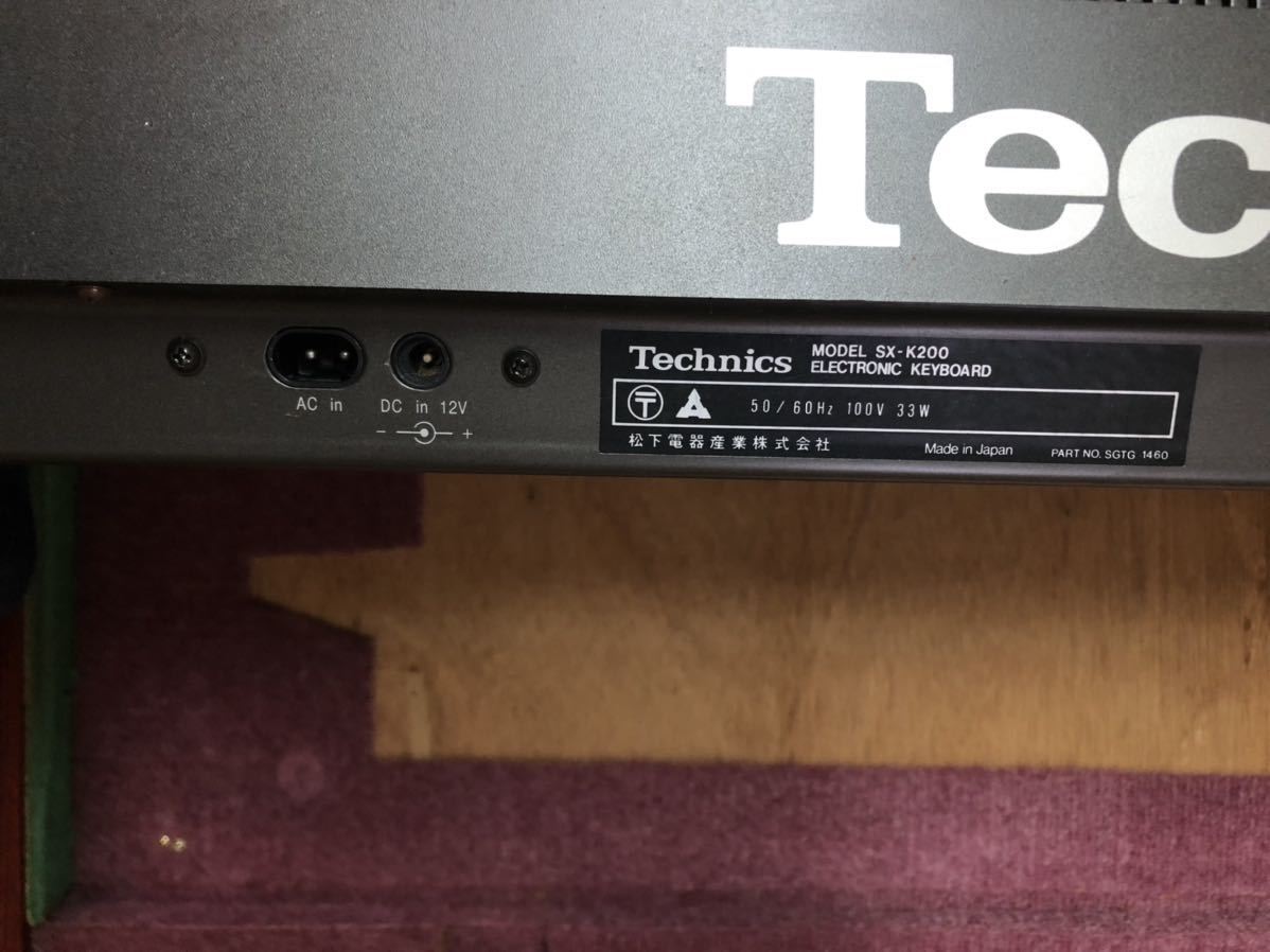 Yahoo!オークション - Technics SX-K200 テクニクス キーボード Yahoo!オークション - Technics SX-K200 テクニクス キーボード