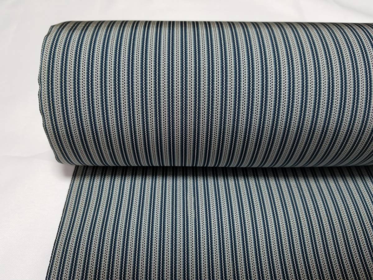 徳55435602*紳士物☆30%OFF☆未仕立品*美品{正絹*仙台平*縞袴}☆巧