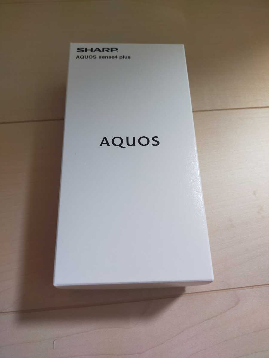 新品未使用 SIMフリー AQUOS sense4 plus ブラック SH-M16 アクオス Android アンドロイド本体 BLACK 即決 送料無料 1