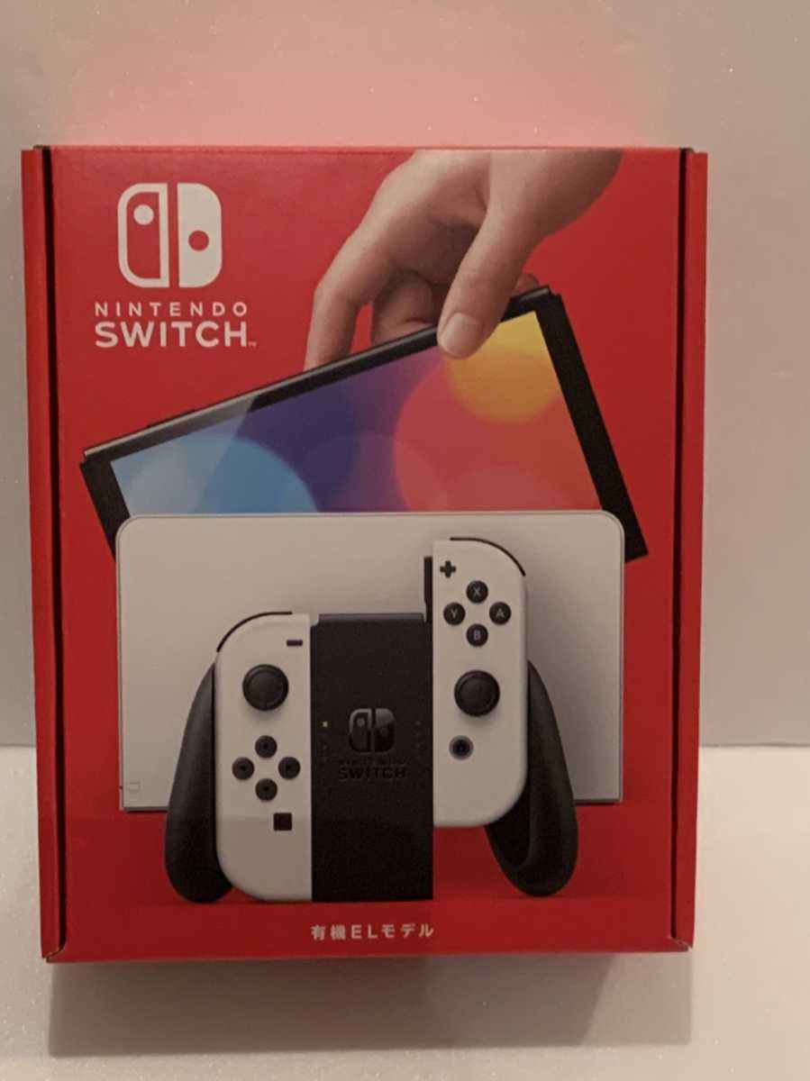新品未開封】Nintendo Switch 本体 有機ELモデル ホワイト色 