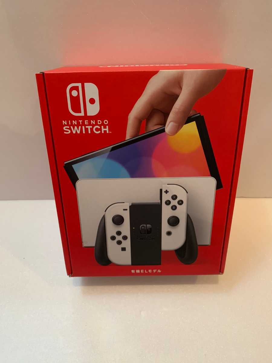 新品未開封 未使用 Nintendo Switch(有機ELモデル) Joy-Con(L)/(R