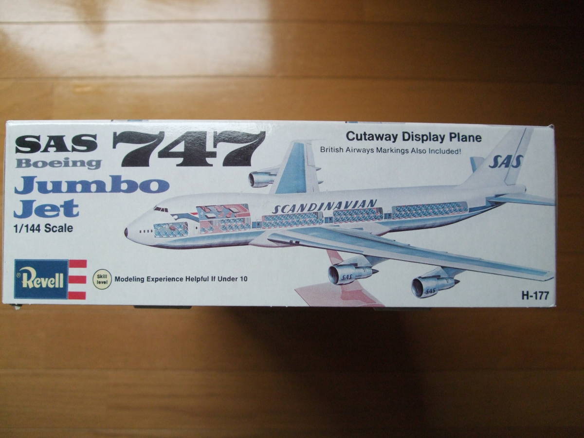 レベル 絶版 ボーイング 747 ジャンボ ジェット 1/144 レベル 絶版 ボーイング 747 ジャンボ ジェット 1/144