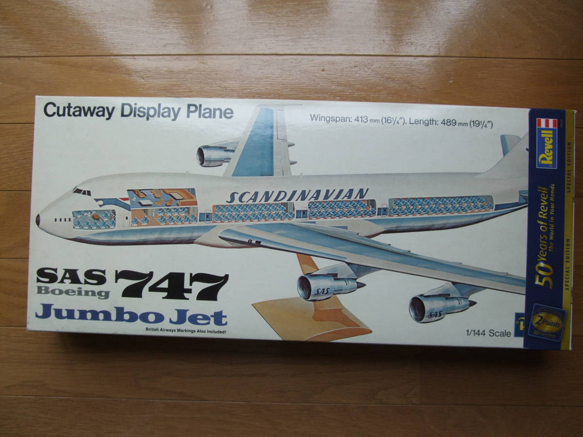 レベル 絶版 ボーイング 747 ジャンボ ジェット 1/144 レベル 絶版 ボーイング 747 ジャンボ ジェット 1/144