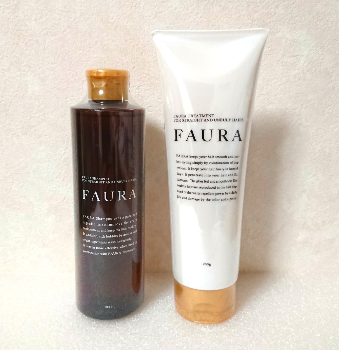 新品・ファウラＦＡＵＲＡシャンプー300ml & ヘアトリートメント250g