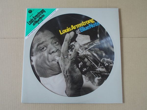 P7203　即決　LPレコード　ルイ・アームストロング LOUIS ARMSTRONG『AT BLUENOTE』　国内盤　ピクチャー盤_画像1