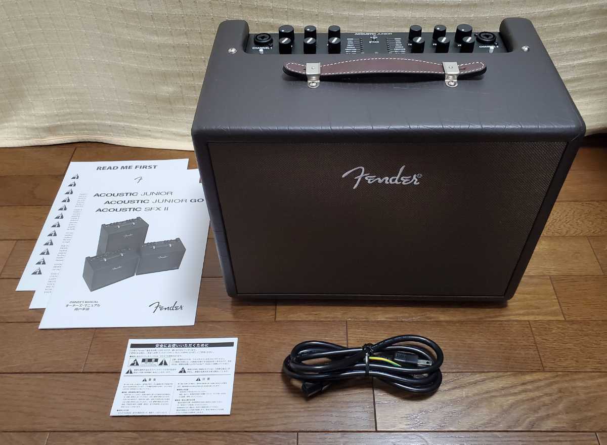 美品 フェンダー エレアコアンプ 【Fender Acoustic Junior