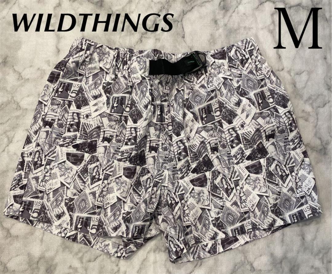 WILDTHINGS ワイルドシングス ショートパンツ ズボン 柄 レディース　M_画像1