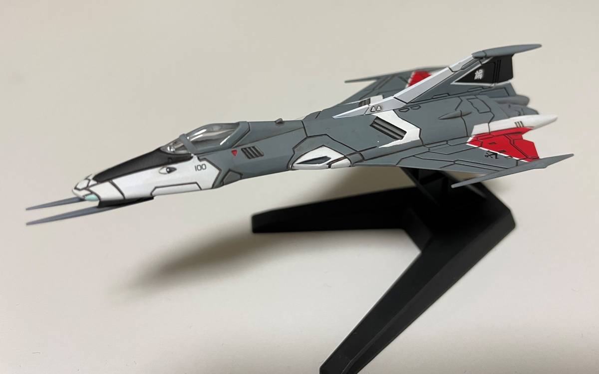 ☆バンダイ メカコレ完成品 「コスモファルコン 加藤機 電撃ホビー付録