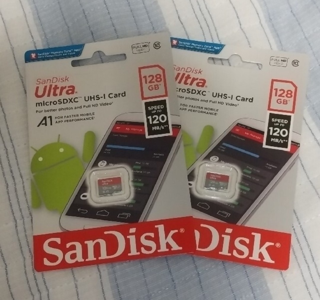 【新品】SanDisk microSDXC 128GB×2　 サンディスク マイクロSDカード SanDisk UHS-1