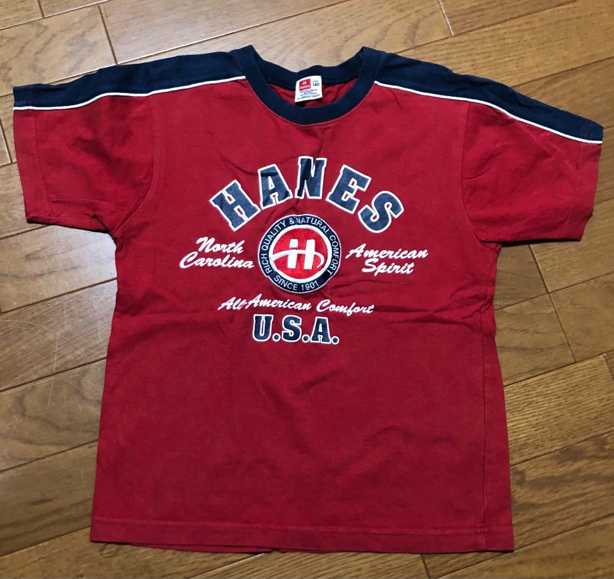 Hanes Tシャツ　140 男子