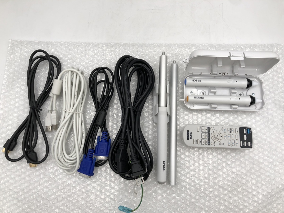 ☆美品☆ EPSON プロジェクター EB-536WT 動作品 ランプ使用時間【明る