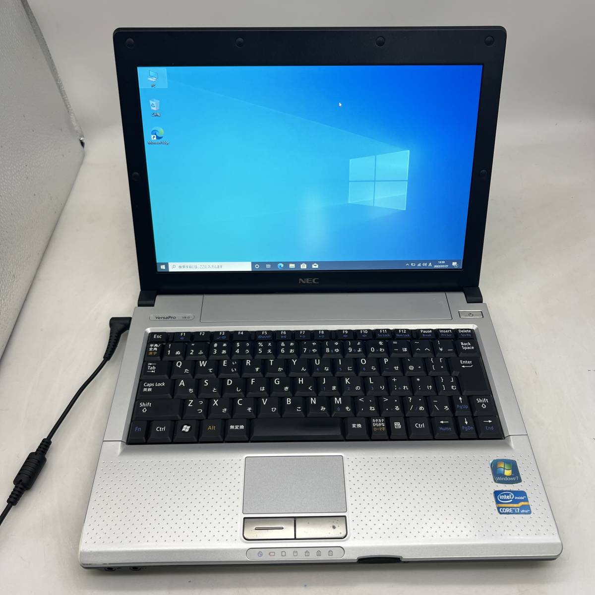 office2019/Win10/NEC VersaPro VB-D/第2世代 Core i7 /メモリ 4GB/HDD 250GB/12.1インチ/無線LAN/①_画像1