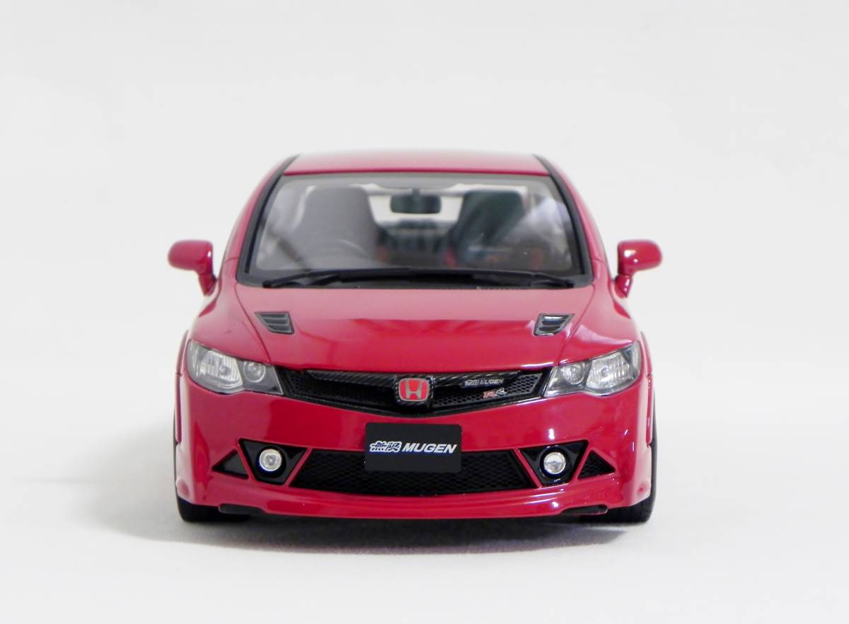 京商 samurai 1/18 無限 RR HONDA CIVIC MUGEN RR ミラノレッド ホンダ