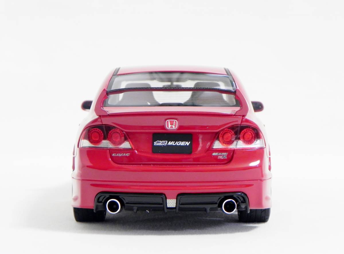 京商 samurai 1/18 無限 RR HONDA CIVIC MUGEN RR ミラノレッド ホンダ