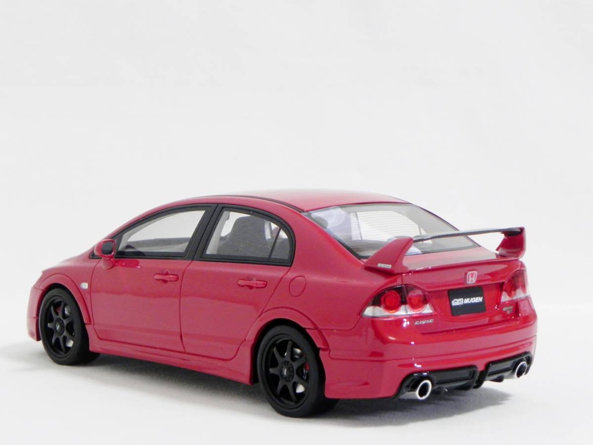 京商 samurai 1/18 無限 RR HONDA CIVIC MUGEN RR ミラノレッド ホンダ