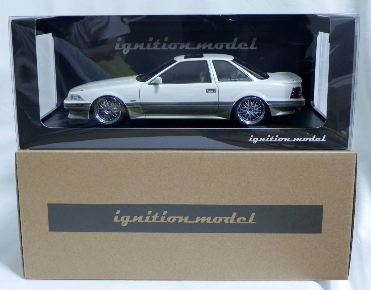 IG 1327 1/18 Toyota Soarer (Z20) 3.0GT-LIMITED White/Silver BBS LM