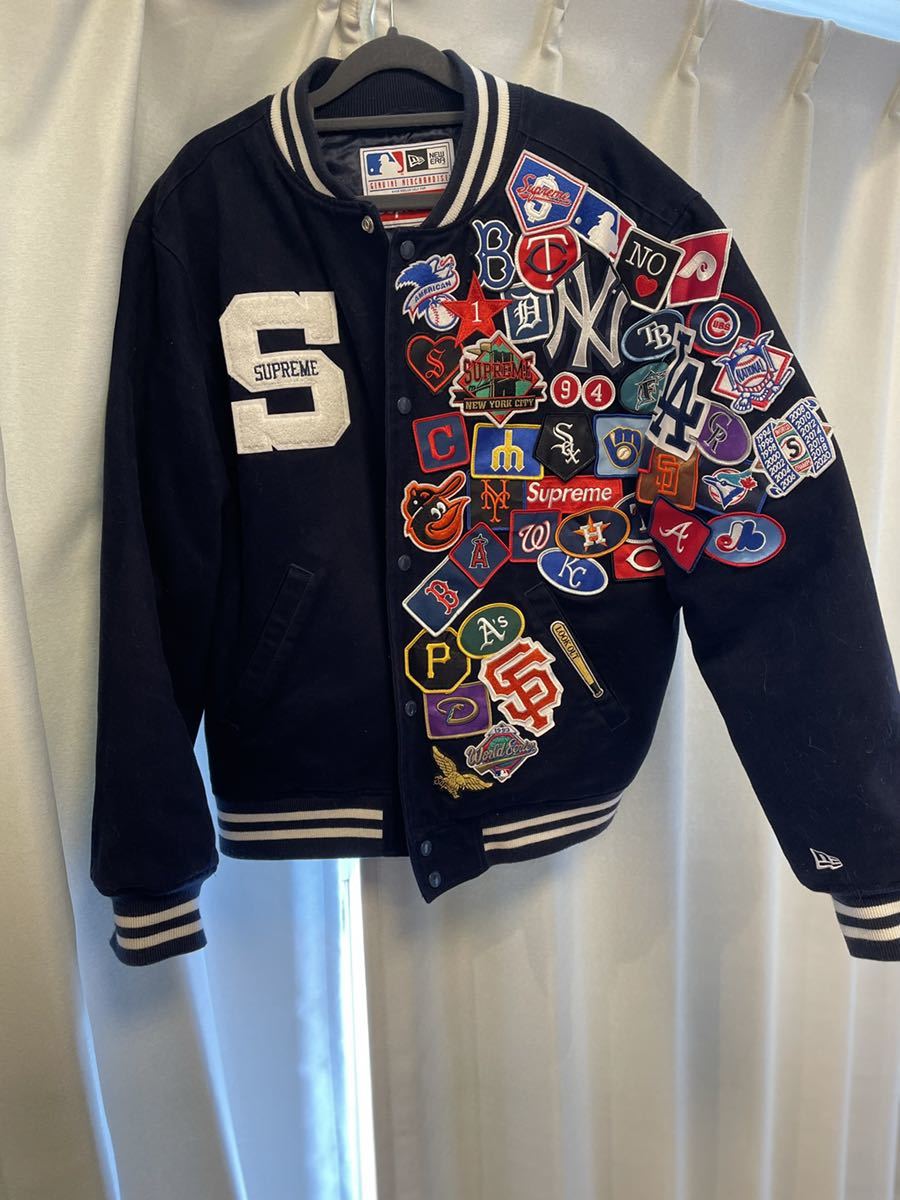 カテゴリ Supreme  Supreme New Era MLB Varsity Jacketの通販 by newlemonteas  shopシュプリームならラクマ したもの