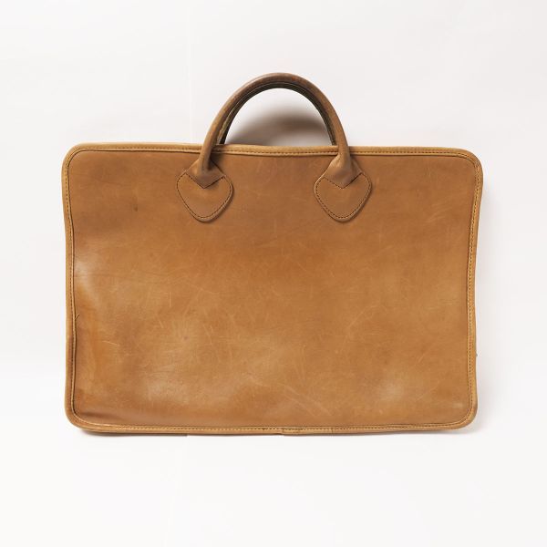 80’s LLBEAN LLビーン レザーブリーフケース 書類入れ 80年代 vintage 旧タグ レザーバッグ 革鞄