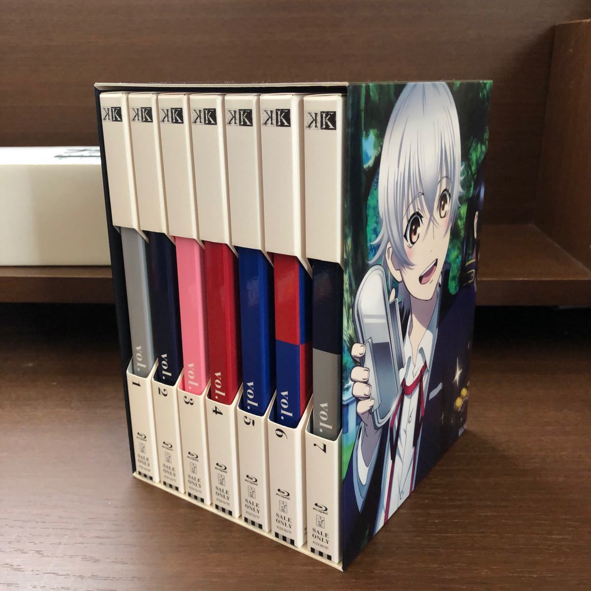 【期間限定版】K vol.1〜7 全巻収納ボックス付きBlu-ray