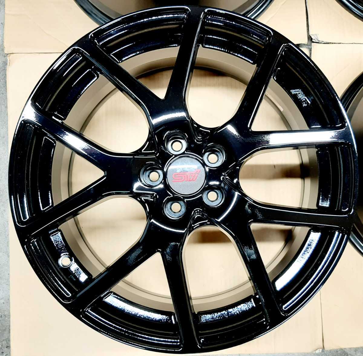 新品】スバル XV 純正 オプション STI ホイール 4本 18インチ 7.5J
