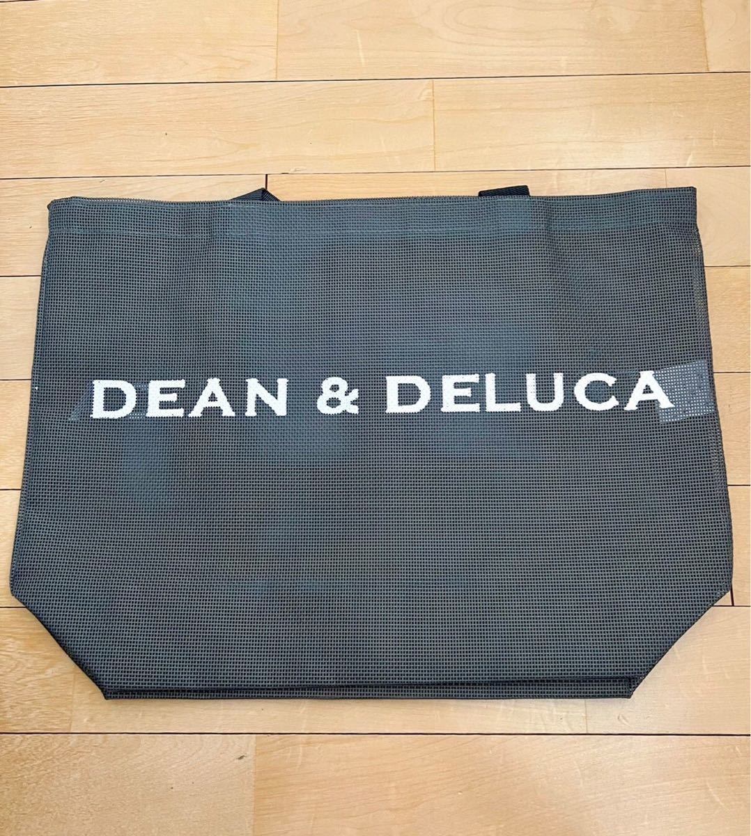 ＊大人気＊新商品＊DEAN & DELUCA メッシュトートバッグ グレー Lサイズ