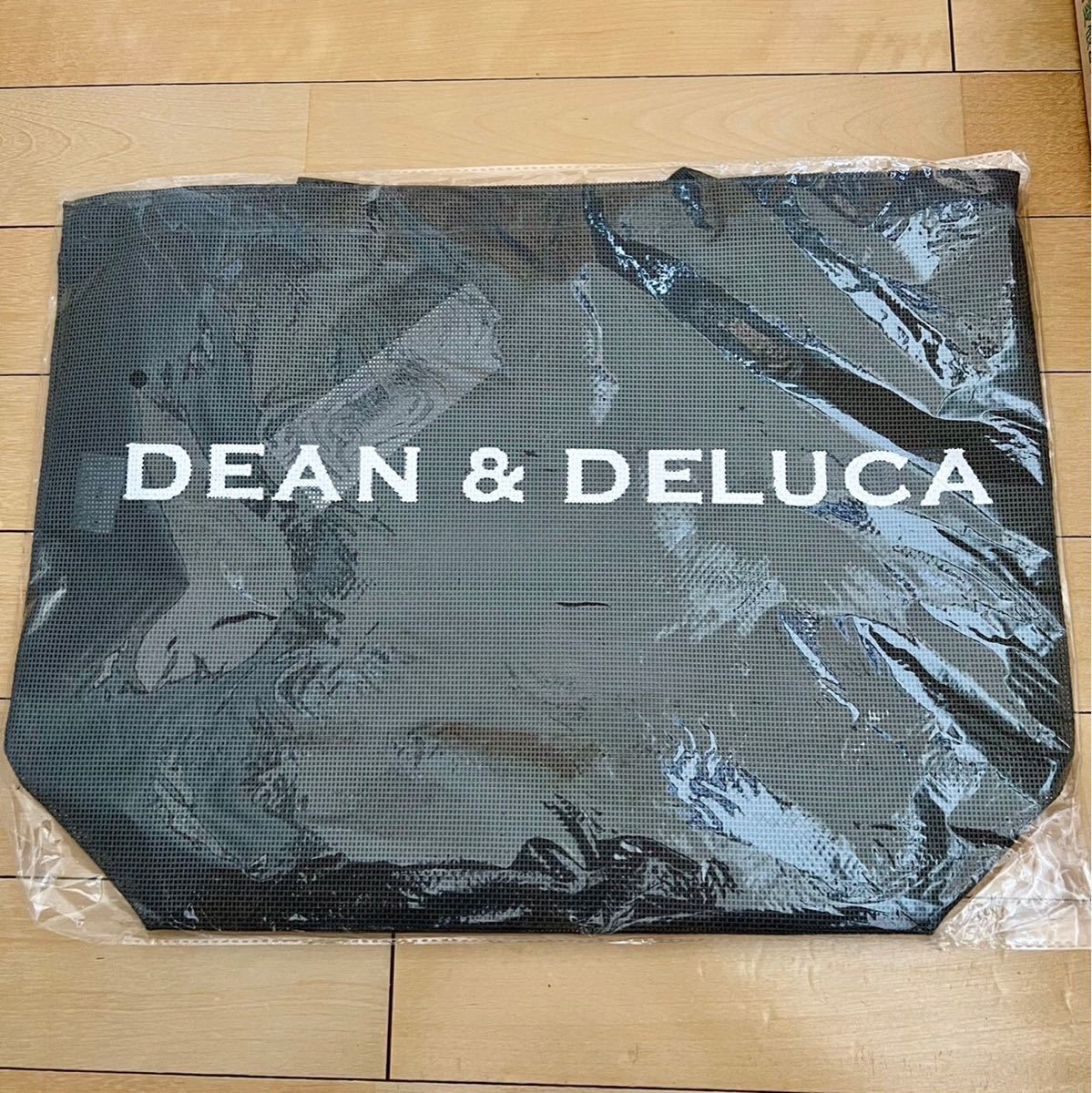 ＊大人気＊新商品＊DEAN & DELUCA メッシュトートバッグ グレー Lサイズ