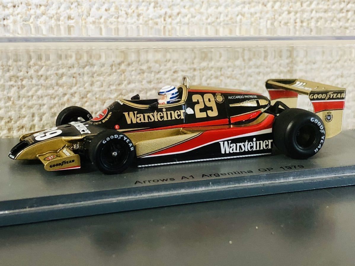 激レア！1/43 スパーク アロウズ A1 アルゼンチンGP 1979 リカルド パトレーゼ 検 72 78 79 80 88 312 126 P34 003 BT45 BT46 M23 M26 JS11