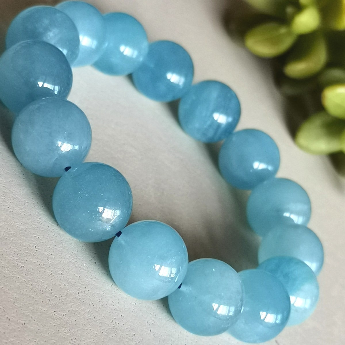 レア品◇美品◇超大玉◇天然石アクアマリン約17mm SjsGQfVuT4