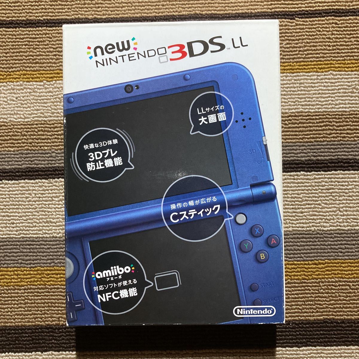 3DS Newニンテンドー3DS LL 本体 メタリックブルー QJH103010036