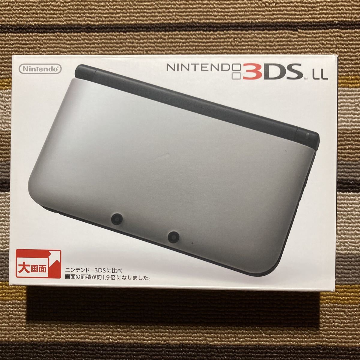 3DS ニンテンドー3DS LL 本体 シルバー × ブラック SJF116638500 ニンテンドー3DS LL シルバー×ブラック